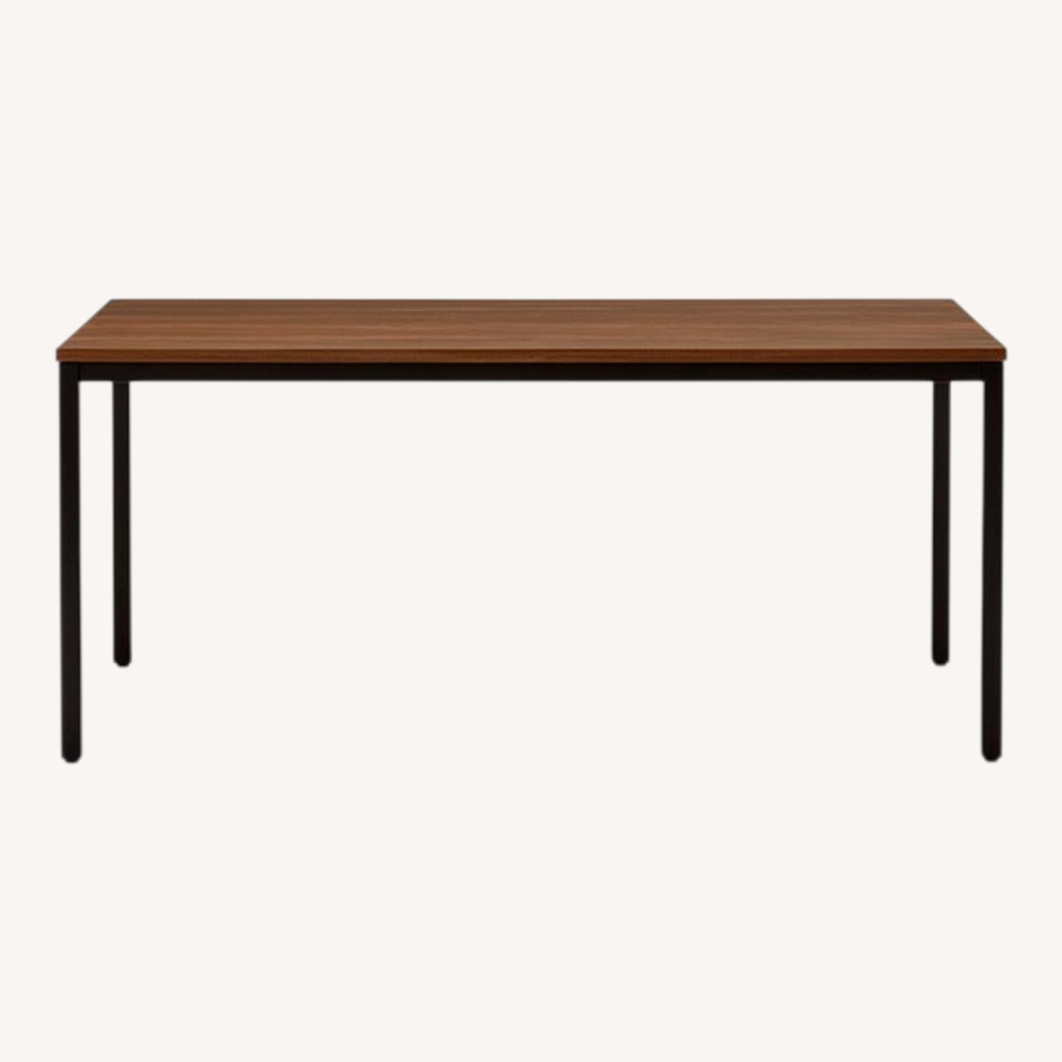 West Elm Frame Natural Wood Dining Table - image-0
