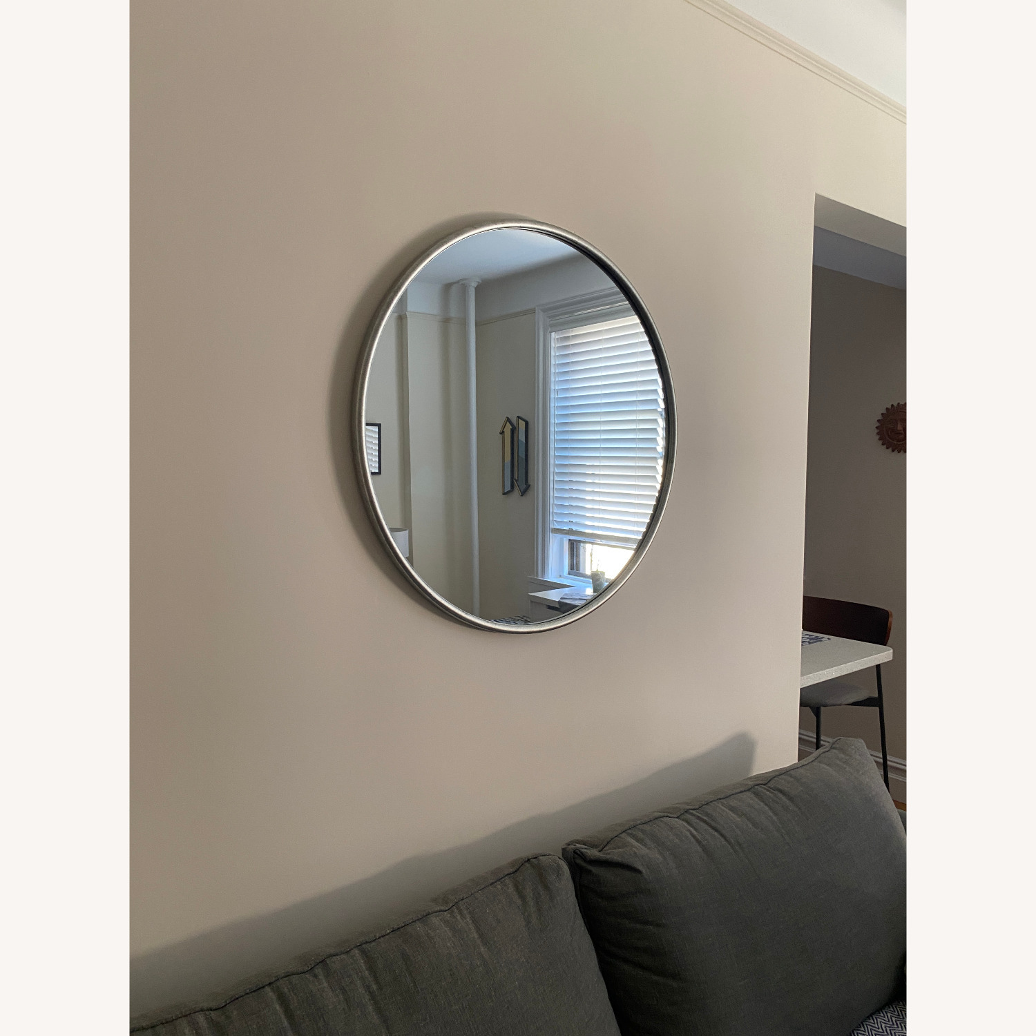 Joss & Main Gibbs 30" Round Accent Mirror - image-1
