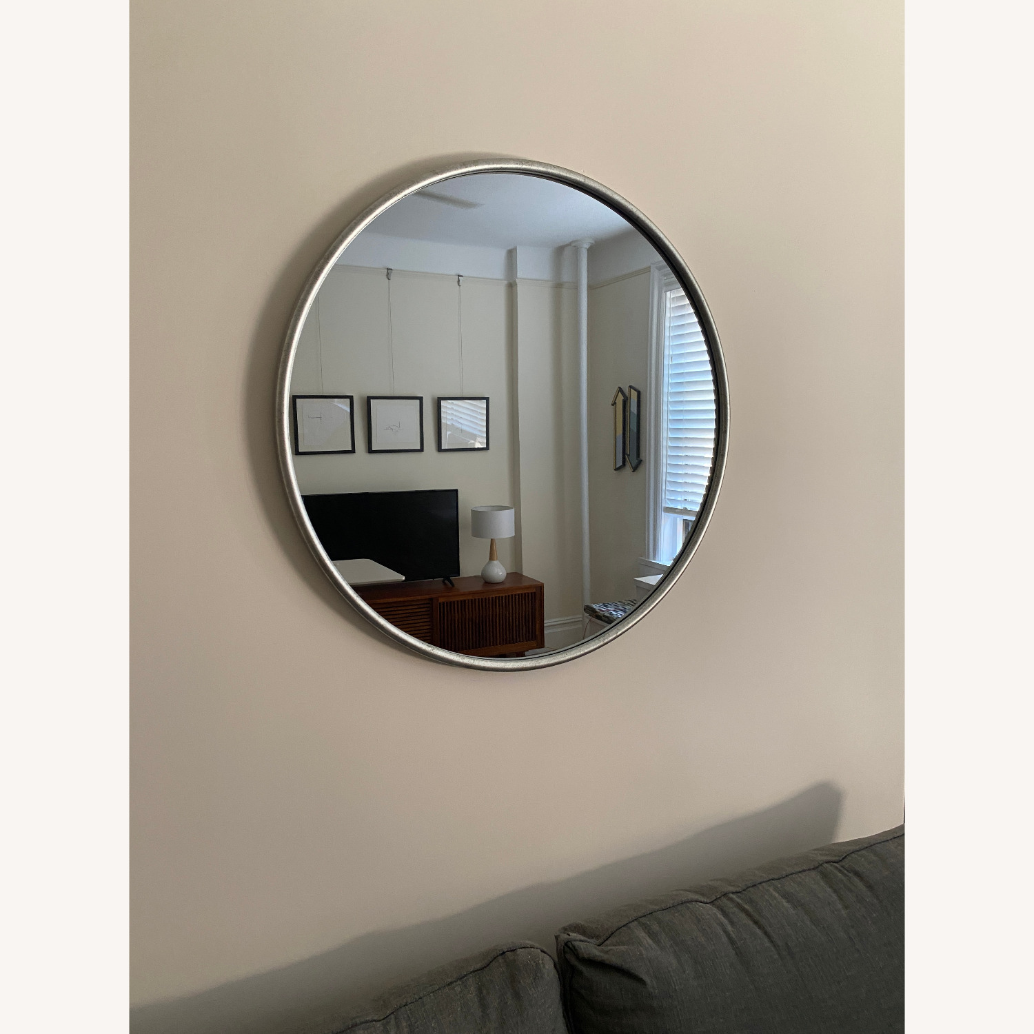Joss & Main Gibbs 30" Round Accent Mirror - image-0
