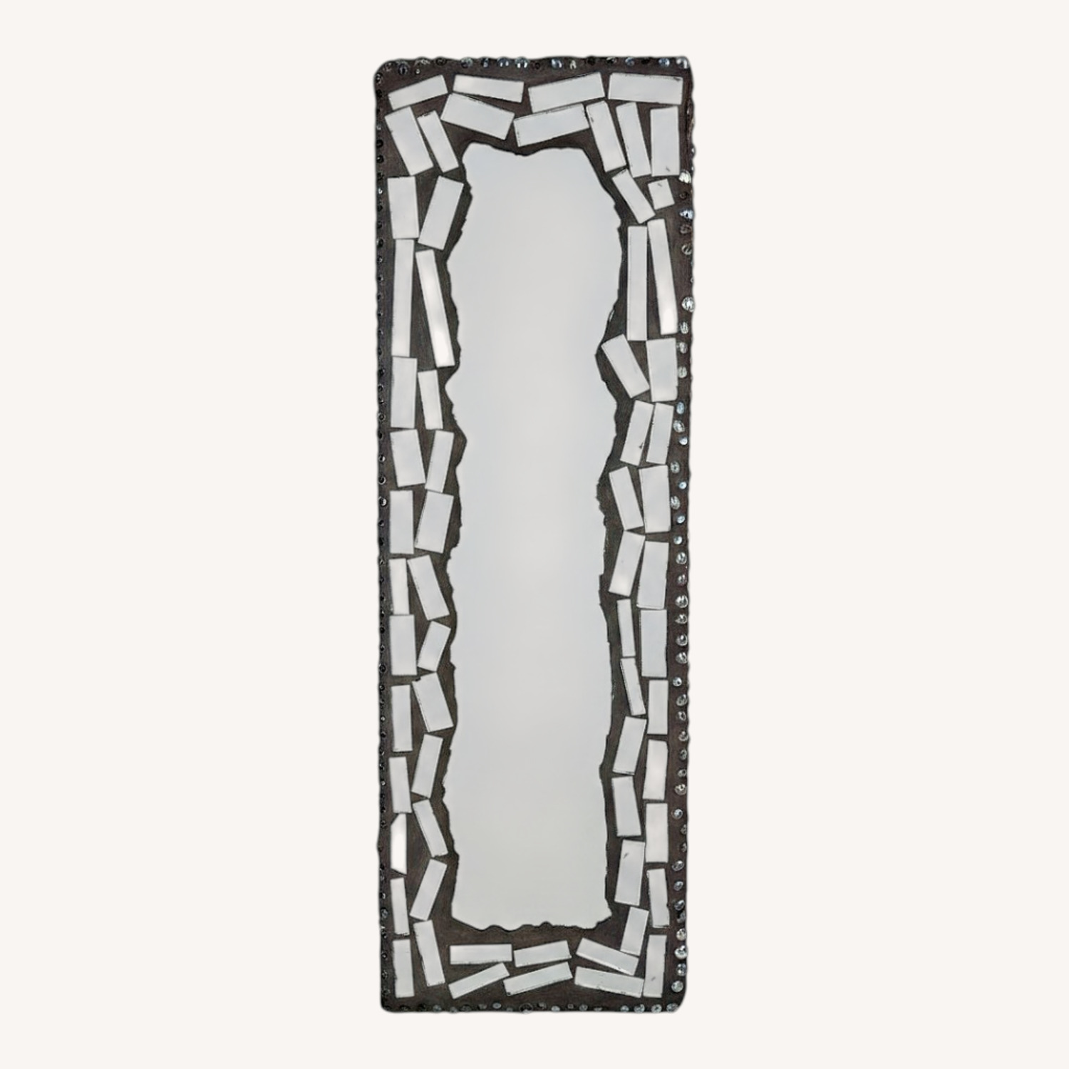 Loring Cornish Original Signed Mosaic Mirror - image-0