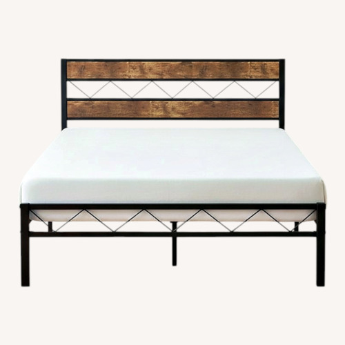 Used Metal Queen Bed for sale on AptDeco