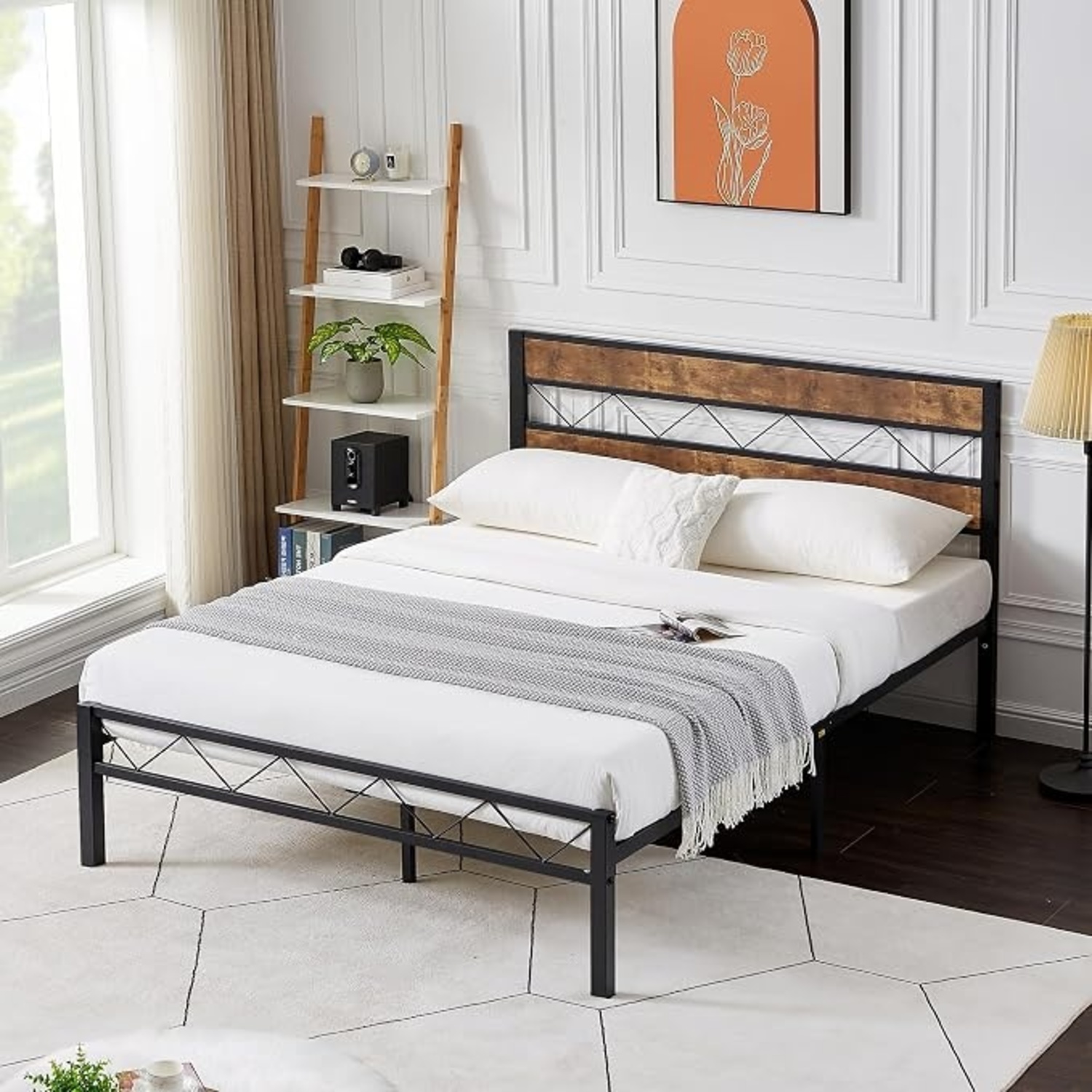 Metal Queen Bed - image-4