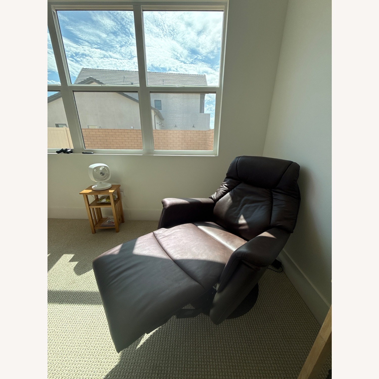 Stressless Dark Brown Leather Recliners (2) - image-3