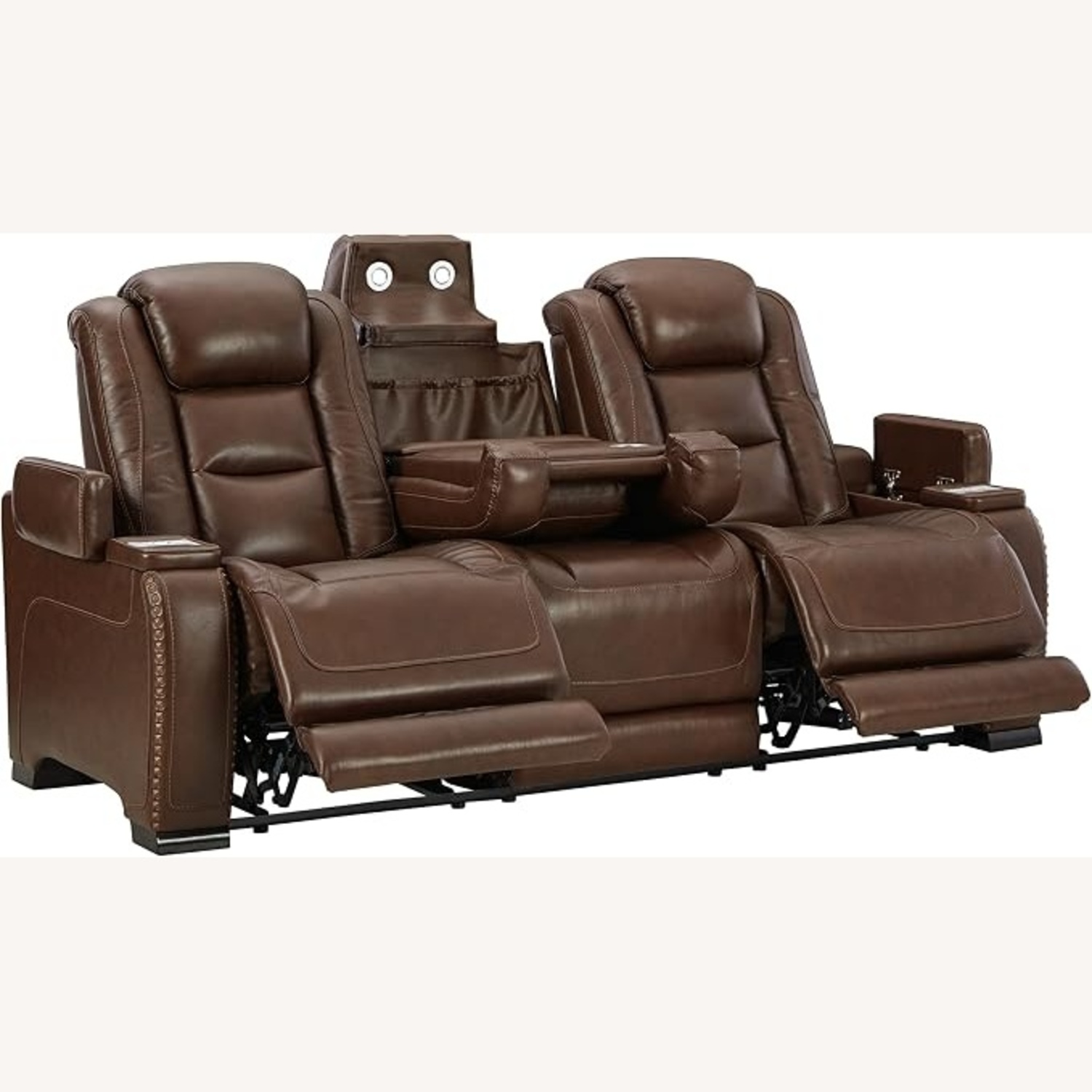 Man Den Triple Power Recliner Sofa - image-7