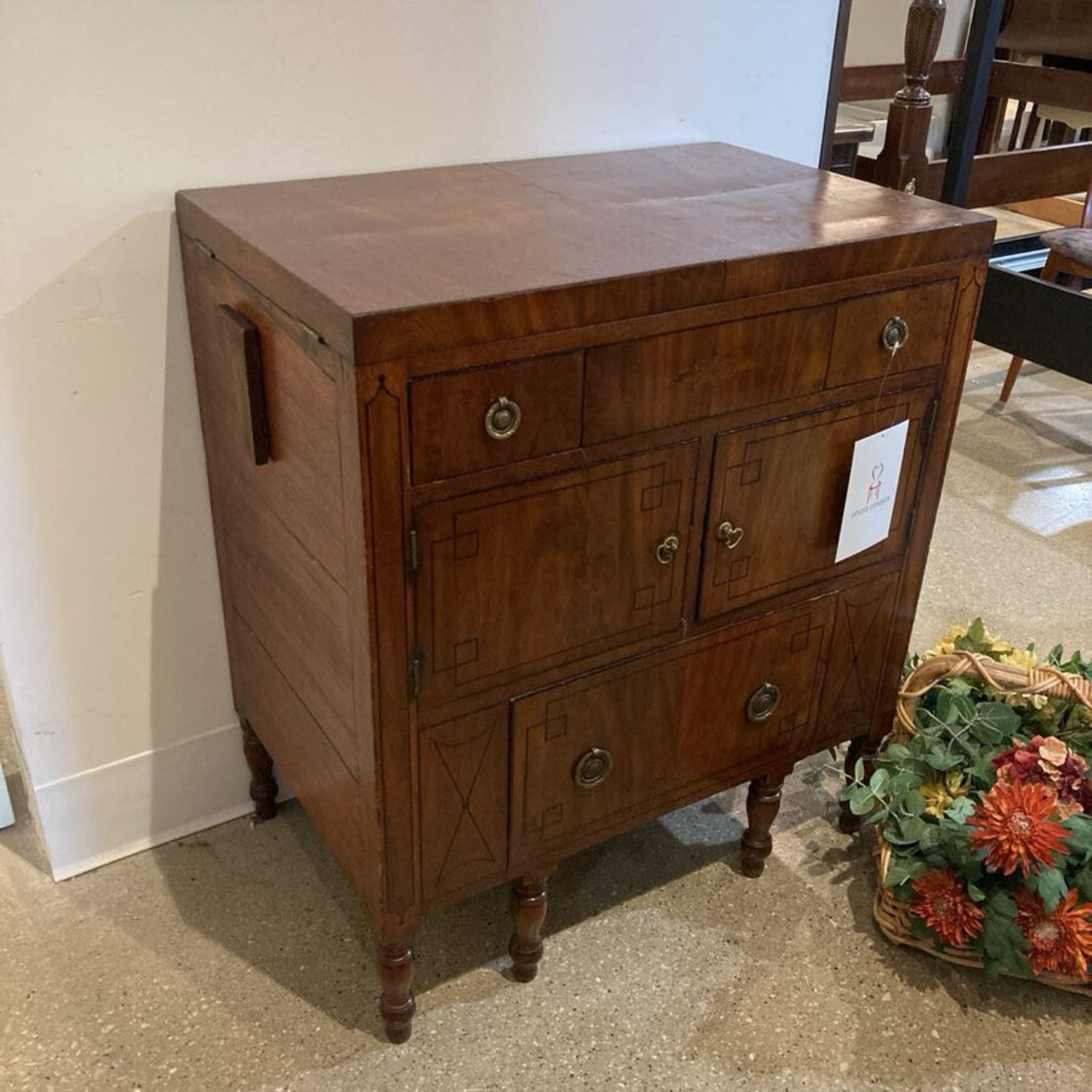 Georgian Style Flip-Top Server Furniture - image-2