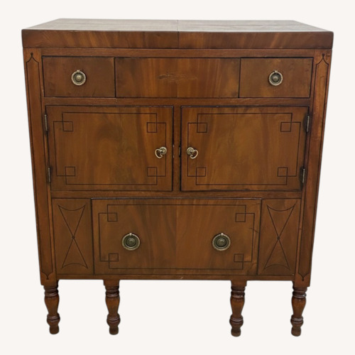 Used Georgian Style Flip-Top Server Furniture for sale on AptDeco