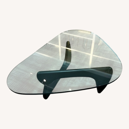 Used Transparent Glass Coffee Table for sale on AptDeco