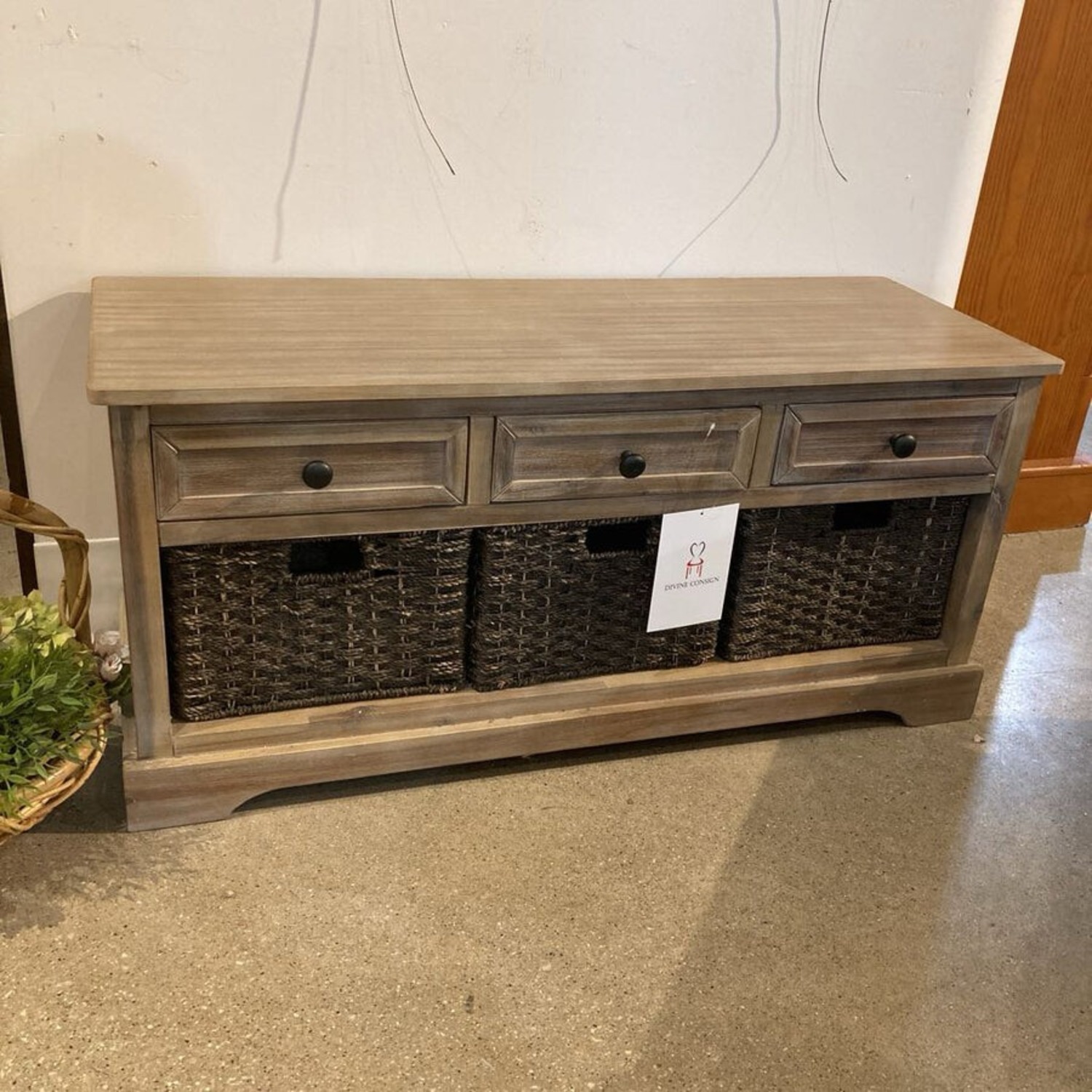 Oslember 3-Drawer W Storage Bench - image-2