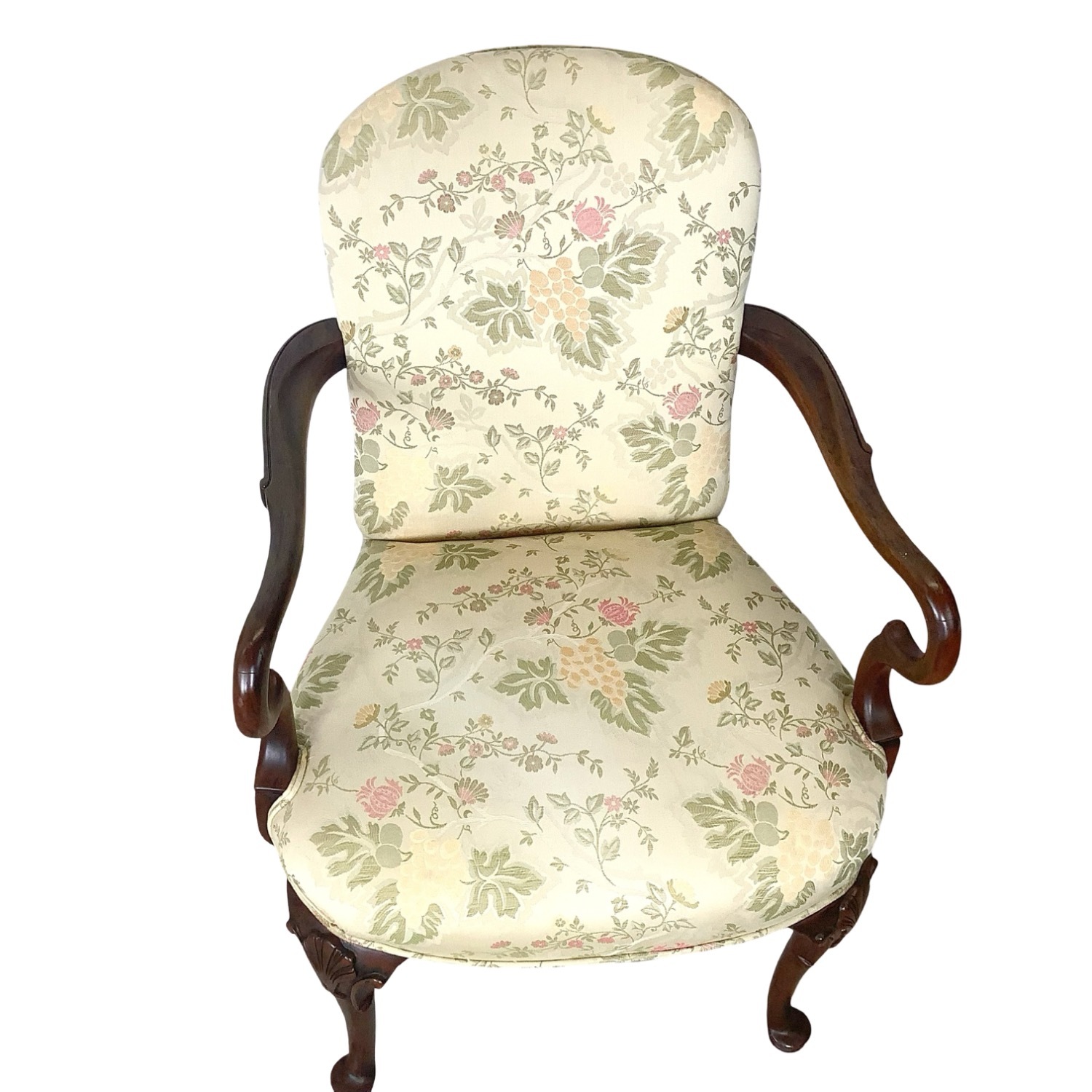 Pair of Vintage Georgian Revival Armchairs - image-9