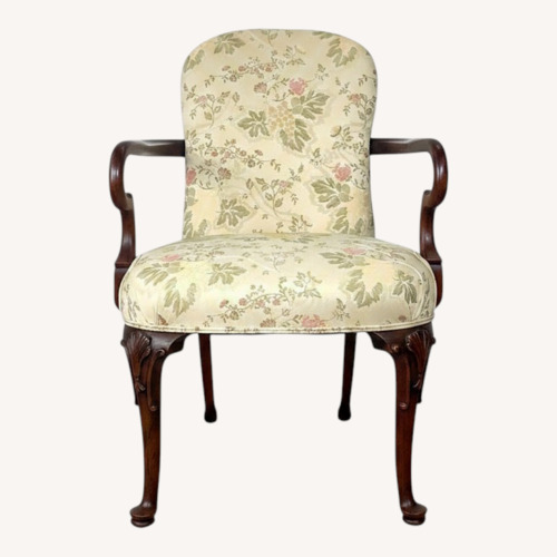 Used Pair of Vintage Georgian Revival Armchairs for sale on AptDeco