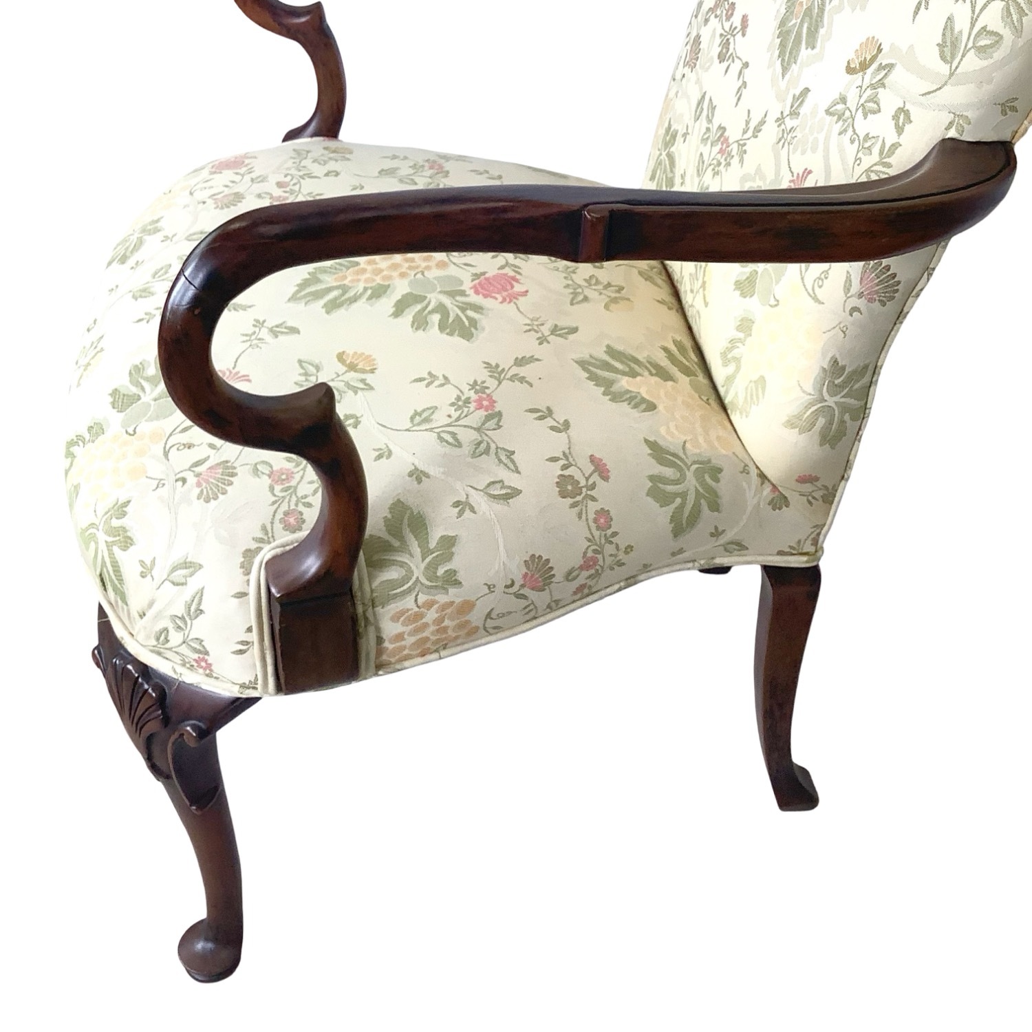 Pair of Vintage Georgian Revival Armchairs - image-7
