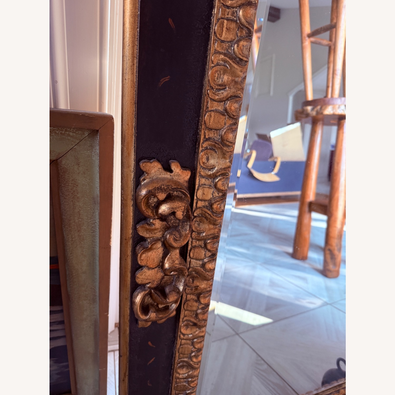 Ralph Lauren Wood Wall Mirror - image-4