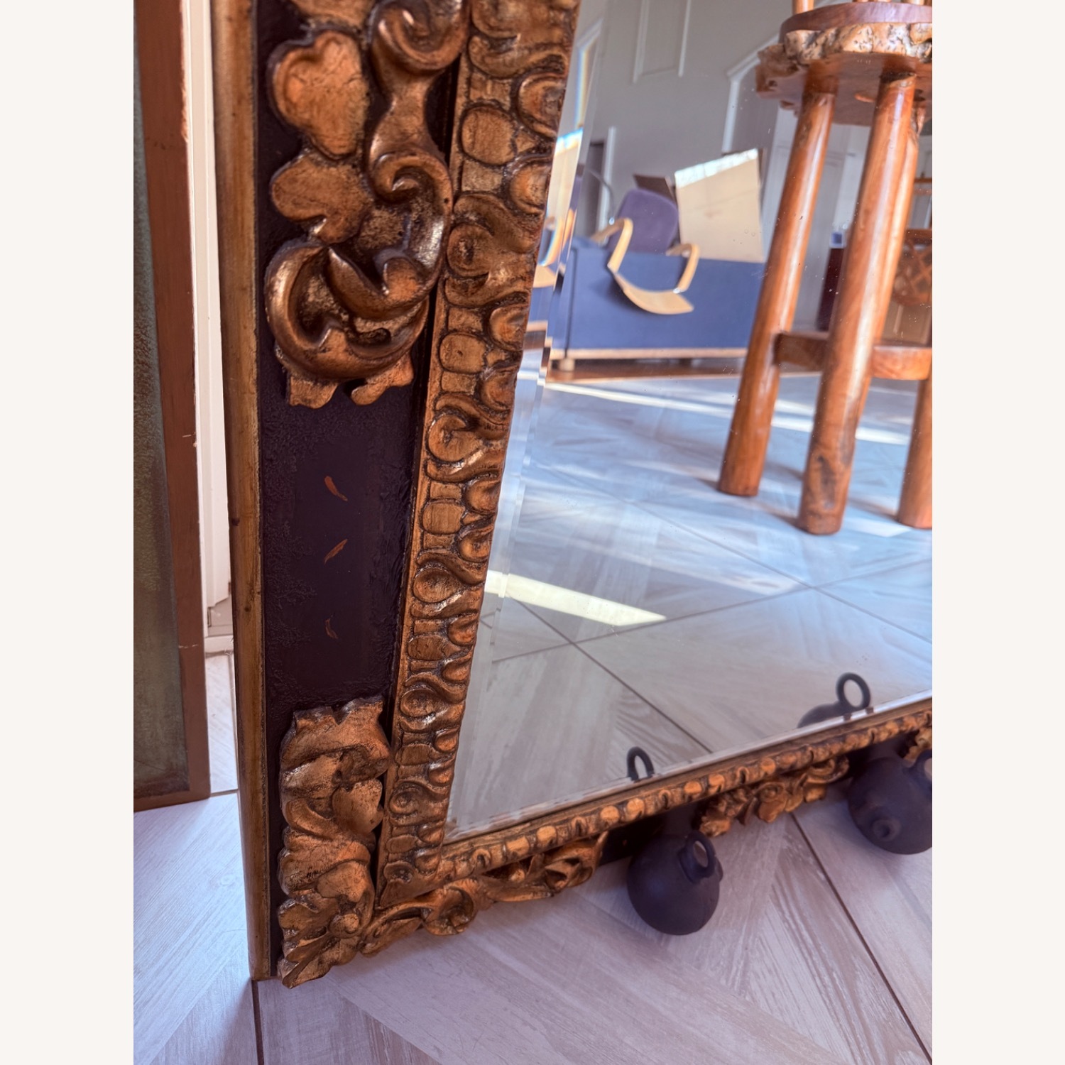 Ralph Lauren Wood Wall Mirror - image-3
