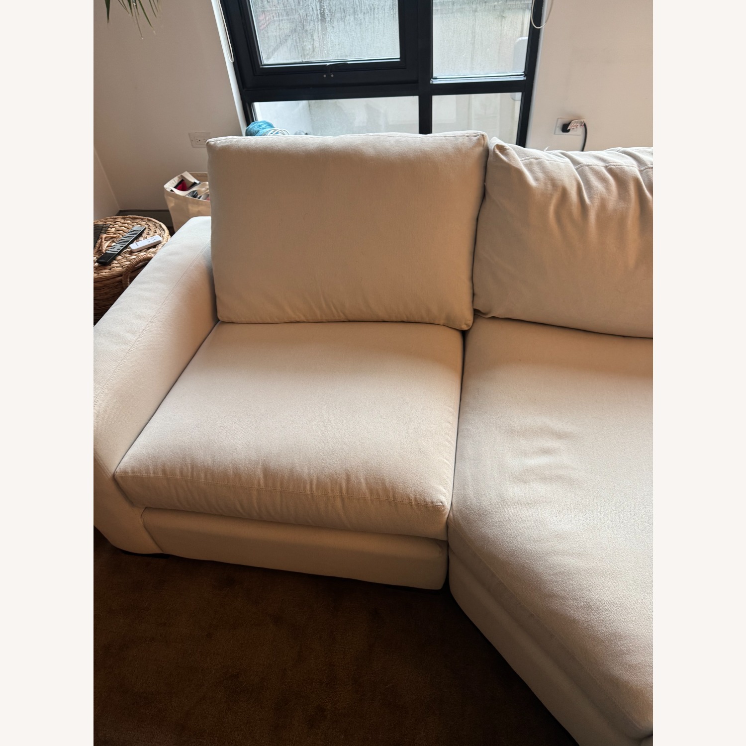 Room & Board White Metro 3-Piece Sofa Sectional - image-3