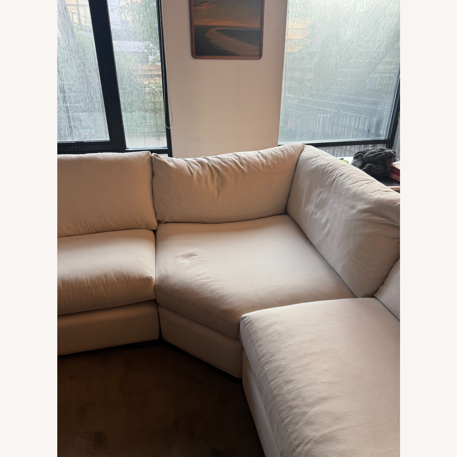 Room & Board White Metro 3-Piece Sofa Sectional - image-5