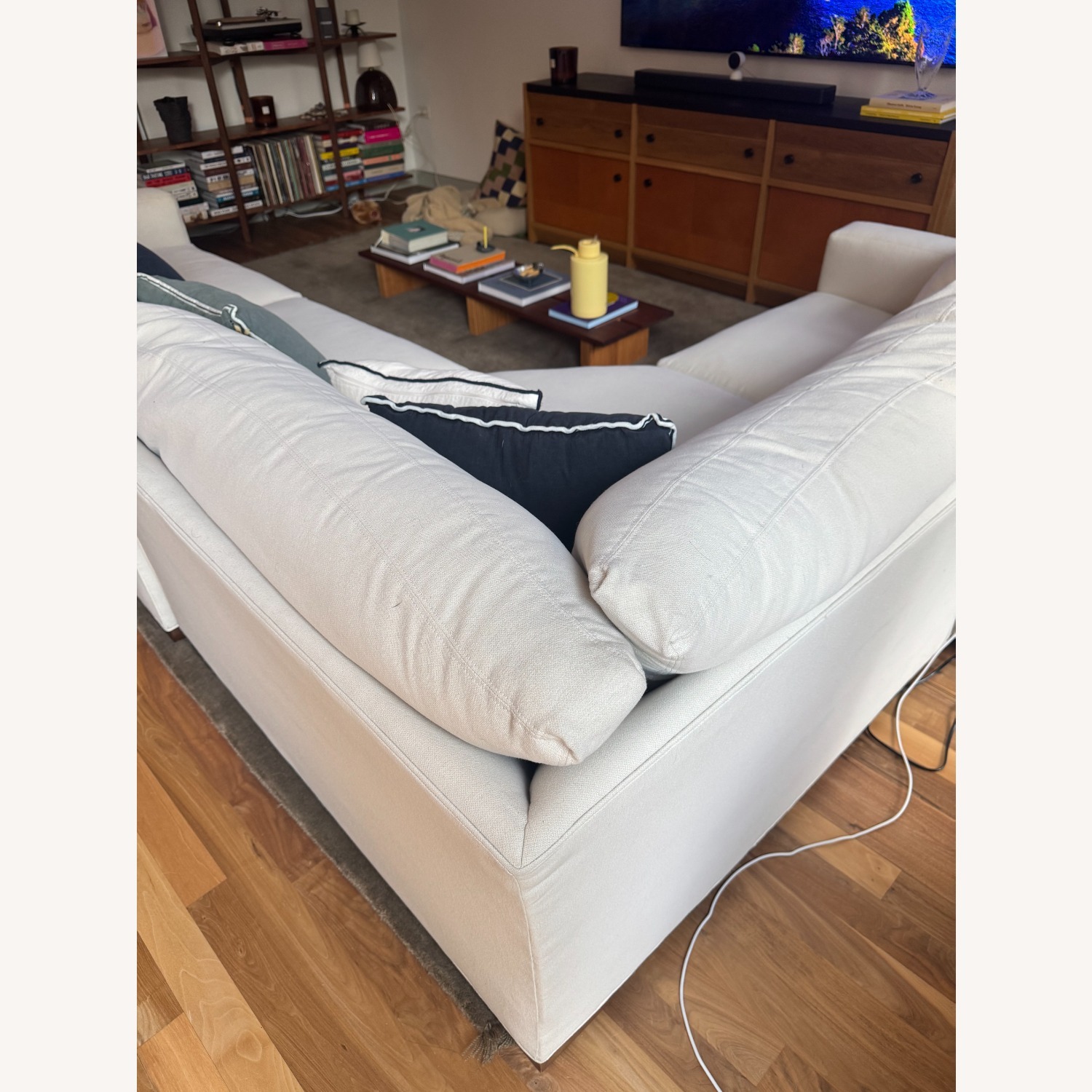 Room & Board White Metro 3-Piece Sofa Sectional - image-16