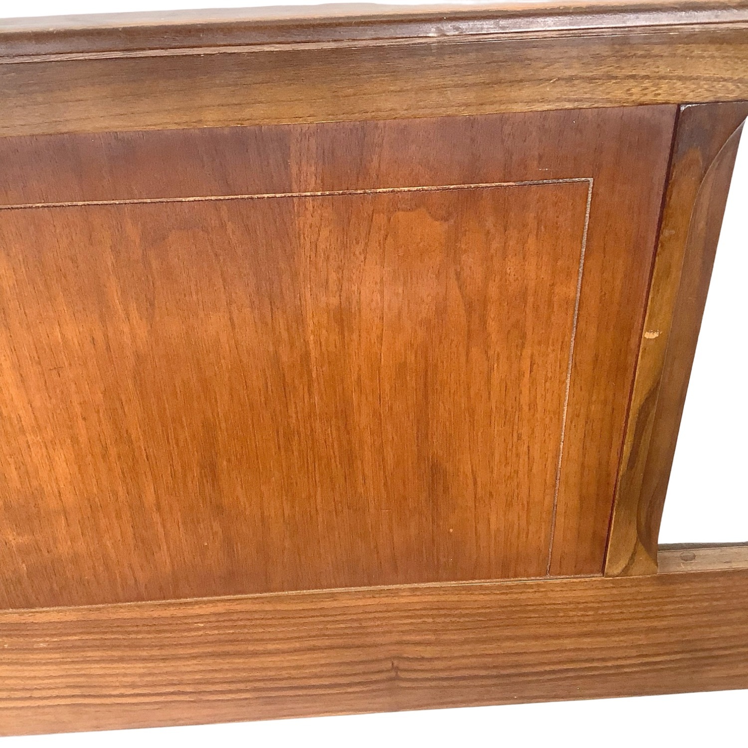 MCM Walnut Cutaway Headboard – Full/Queen - image-4