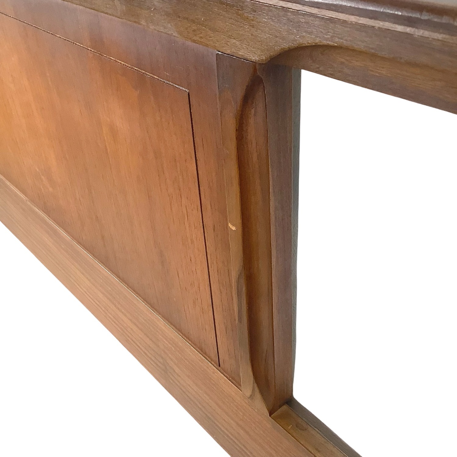 MCM Walnut Cutaway Headboard – Full/Queen - image-12