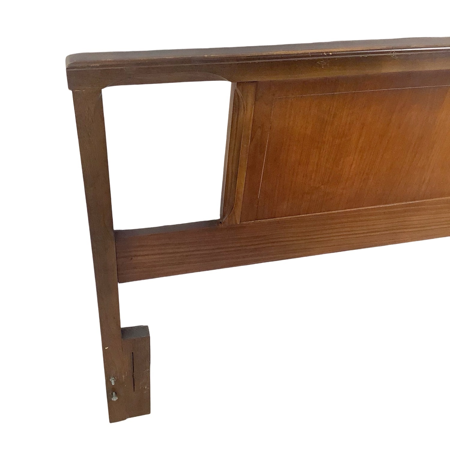 MCM Walnut Cutaway Headboard – Full/Queen - image-2