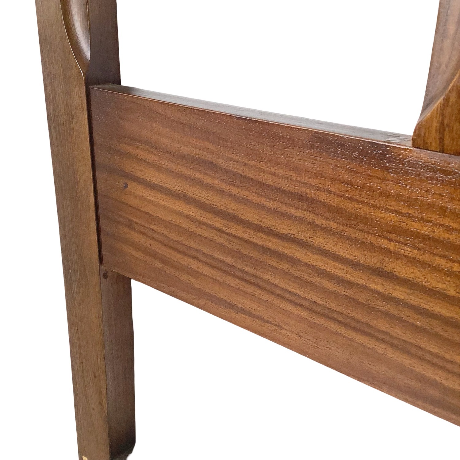 MCM Walnut Cutaway Headboard – Full/Queen - image-11