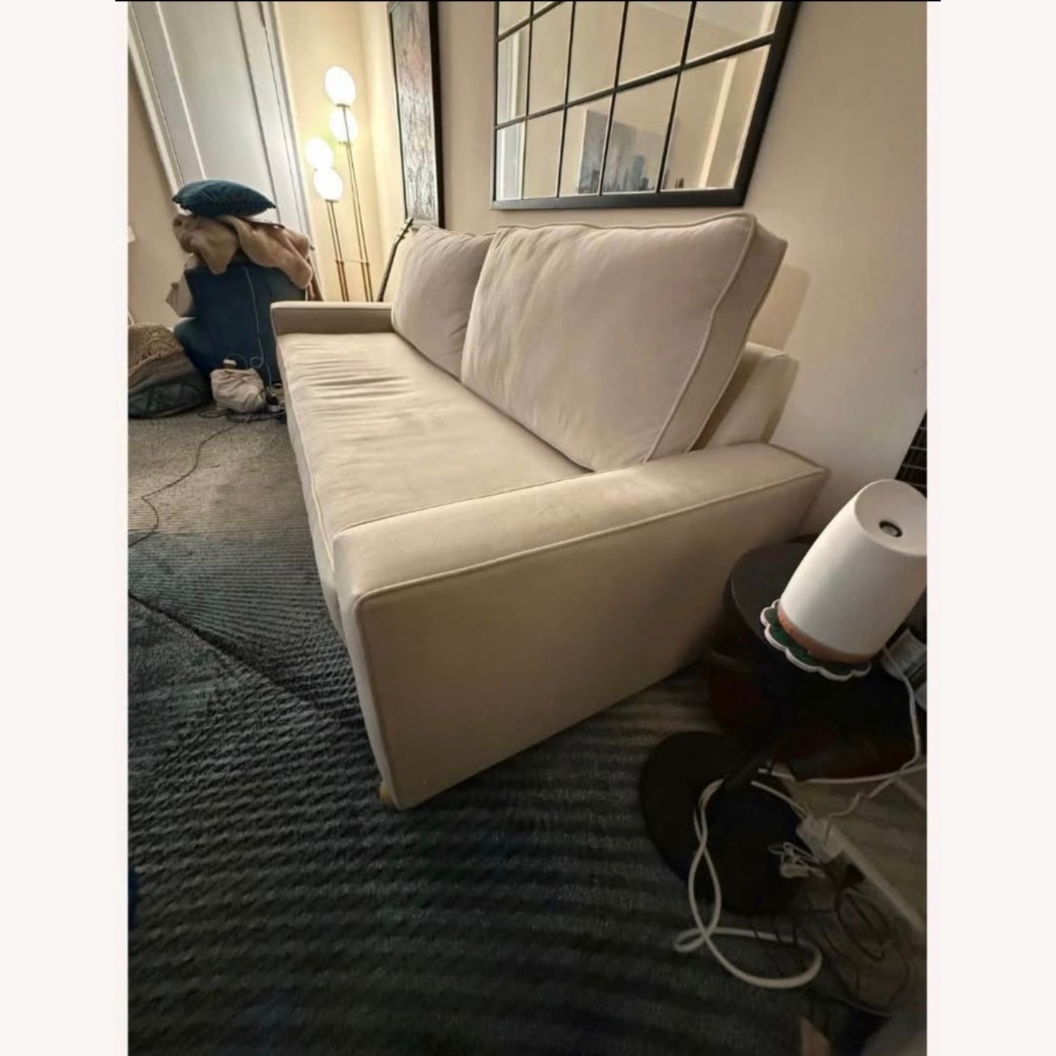 Apt2b Performance Velvet Sleeper Sofa - image-5