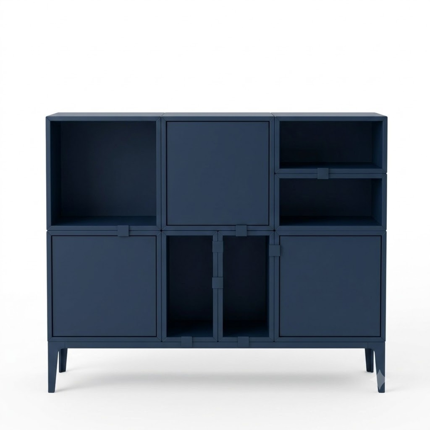 Midnight Blue Muuto Stacked Storage System - image-7
