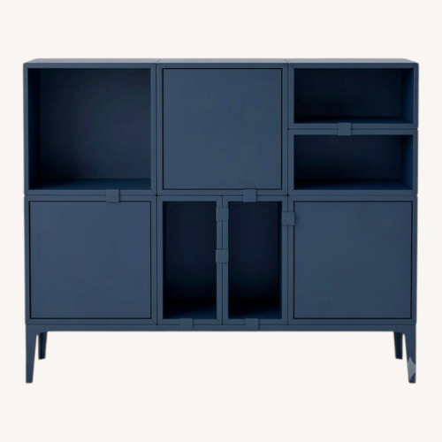 Used Midnight Blue Muuto Stacked Storage System for sale on AptDeco