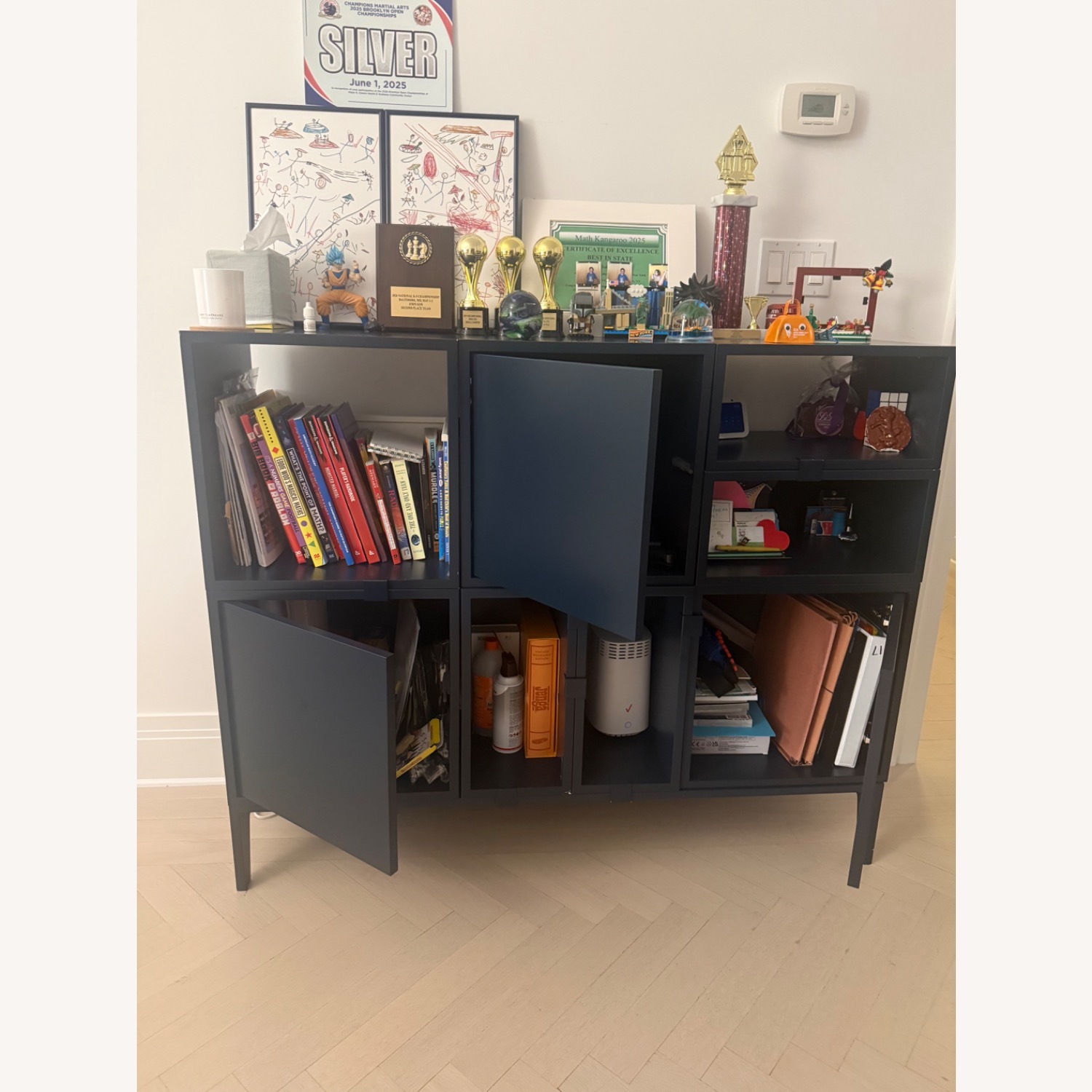 Midnight Blue Muuto Stacked Storage System - image-6