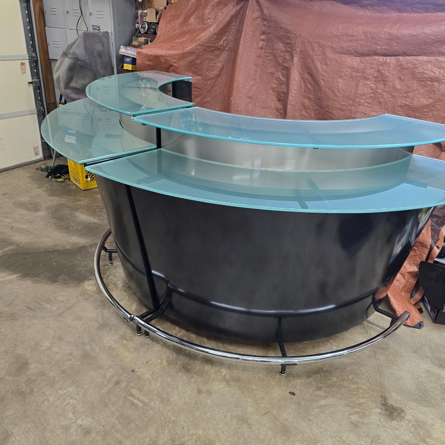 Elite Modern Martini Freestanding Bar - image-1
