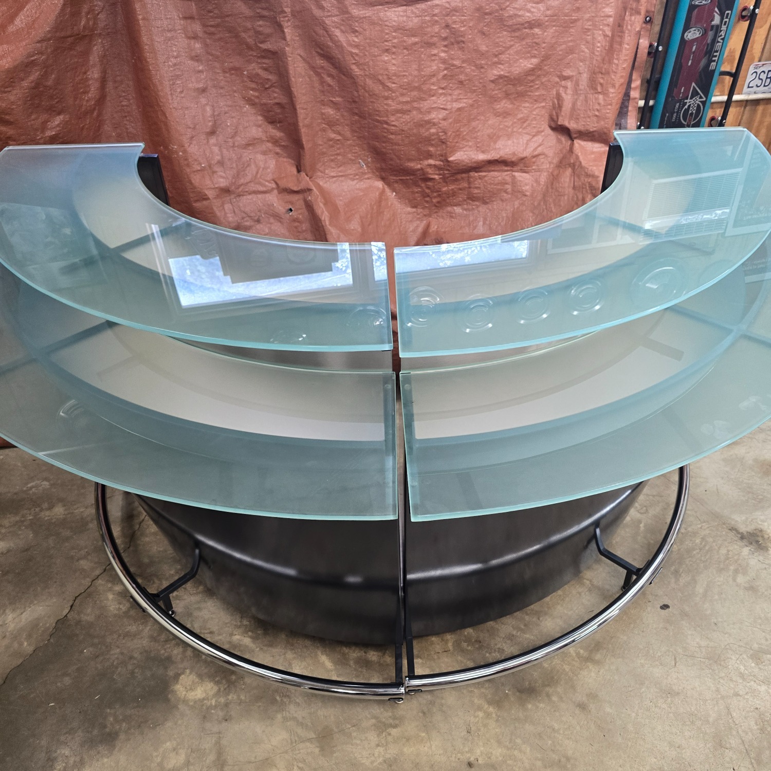Elite Modern Martini Freestanding Bar - image-2