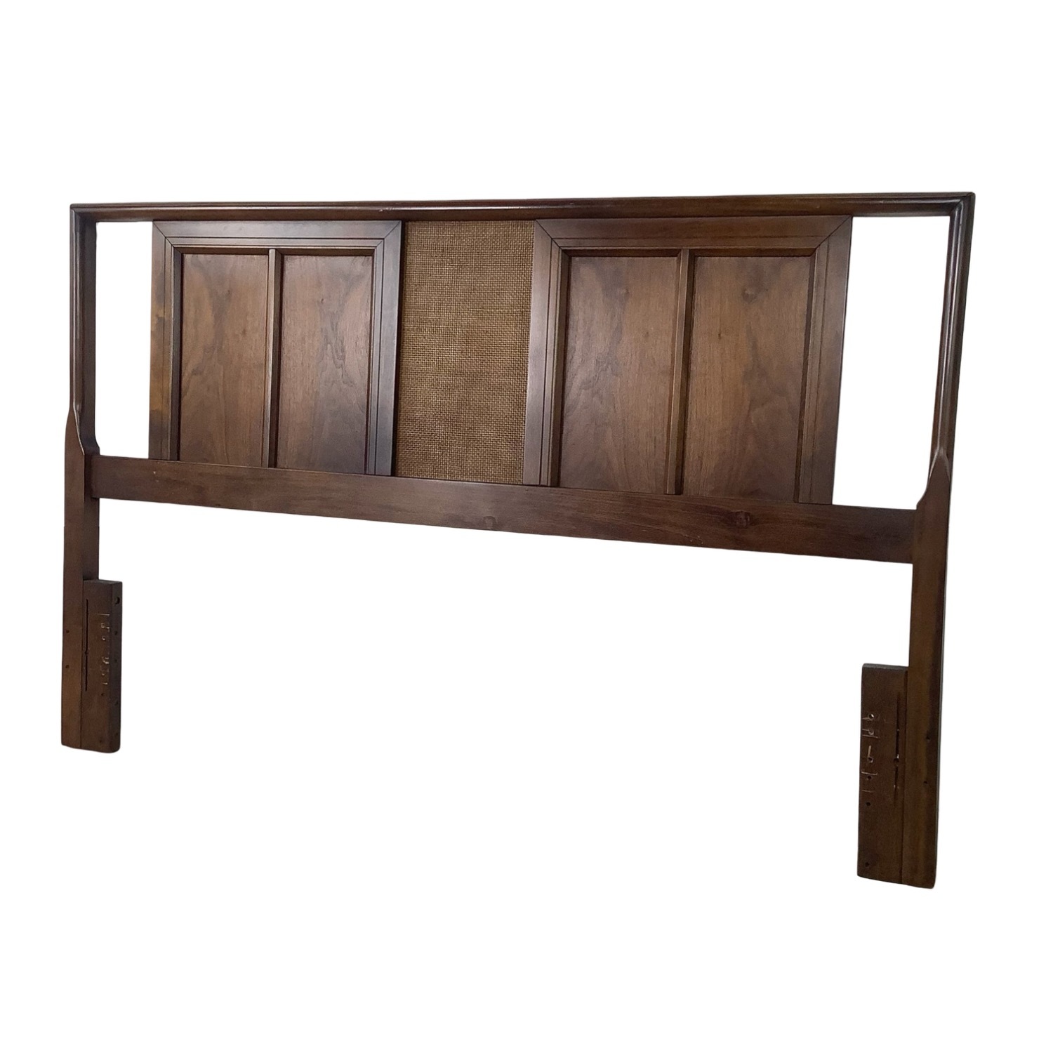 MCM Walnut w/ Center Panel Headboard – Full/Queen - image-8