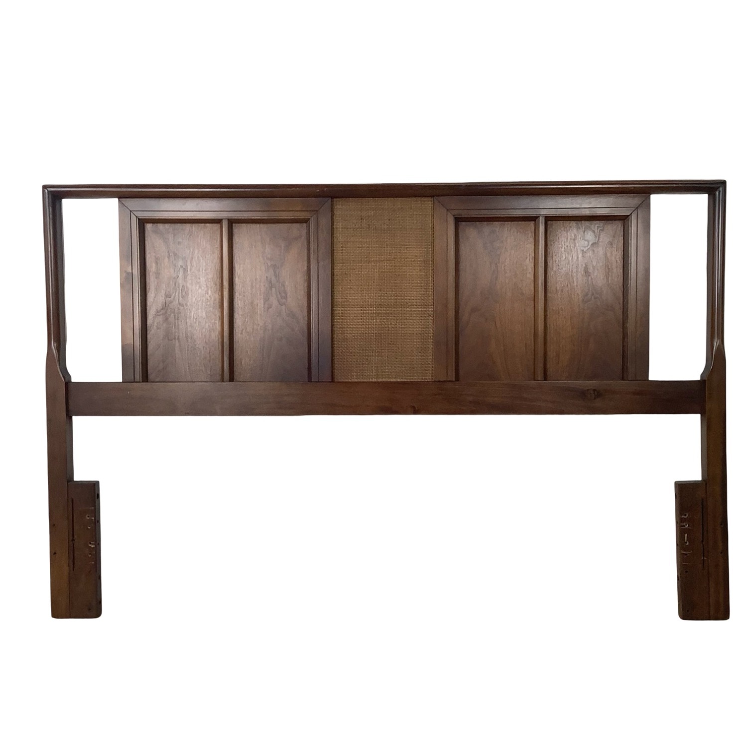 MCM Walnut w/ Center Panel Headboard – Full/Queen - image-9