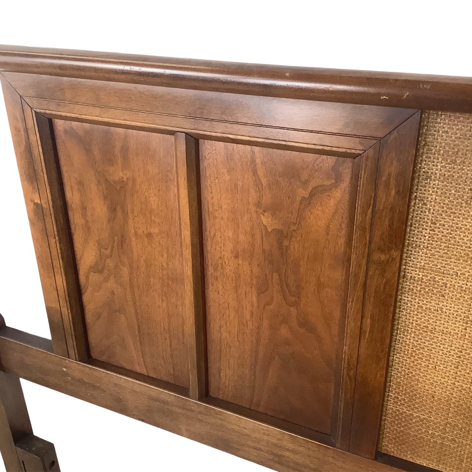 MCM Walnut w/ Center Panel Headboard – Full/Queen - image-3