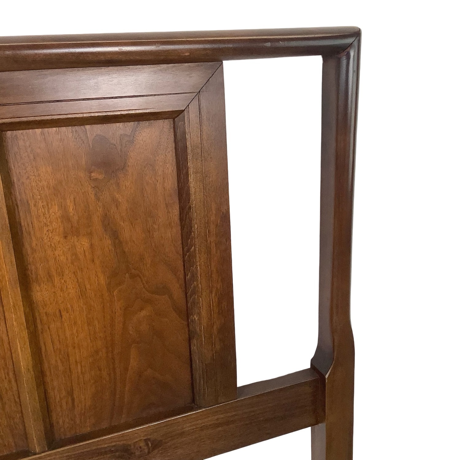 MCM Walnut w/ Center Panel Headboard – Full/Queen - image-7