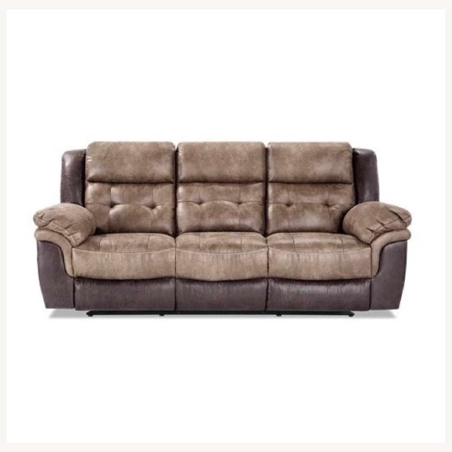 Bob's Discount Furniture Navigator Reclining Sofa  - image-1