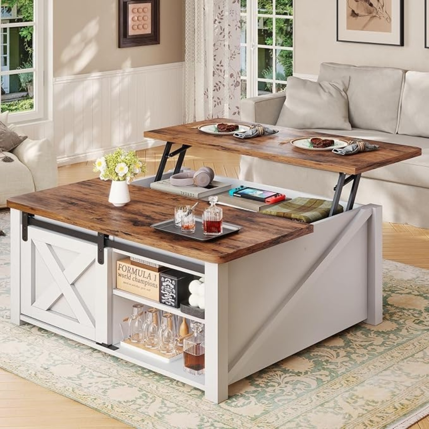 Lift Top Coffee Table - image-5