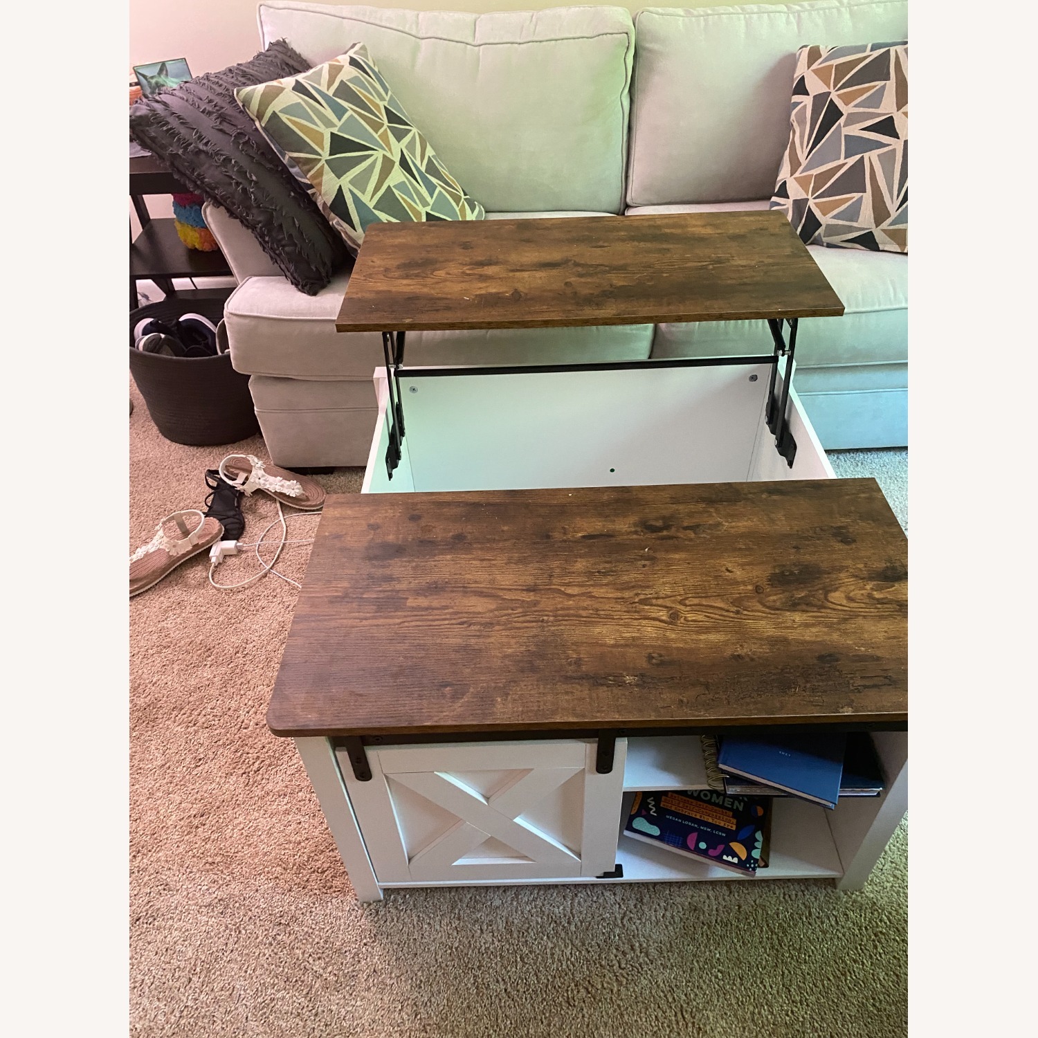 Lift Top Coffee Table - image-3