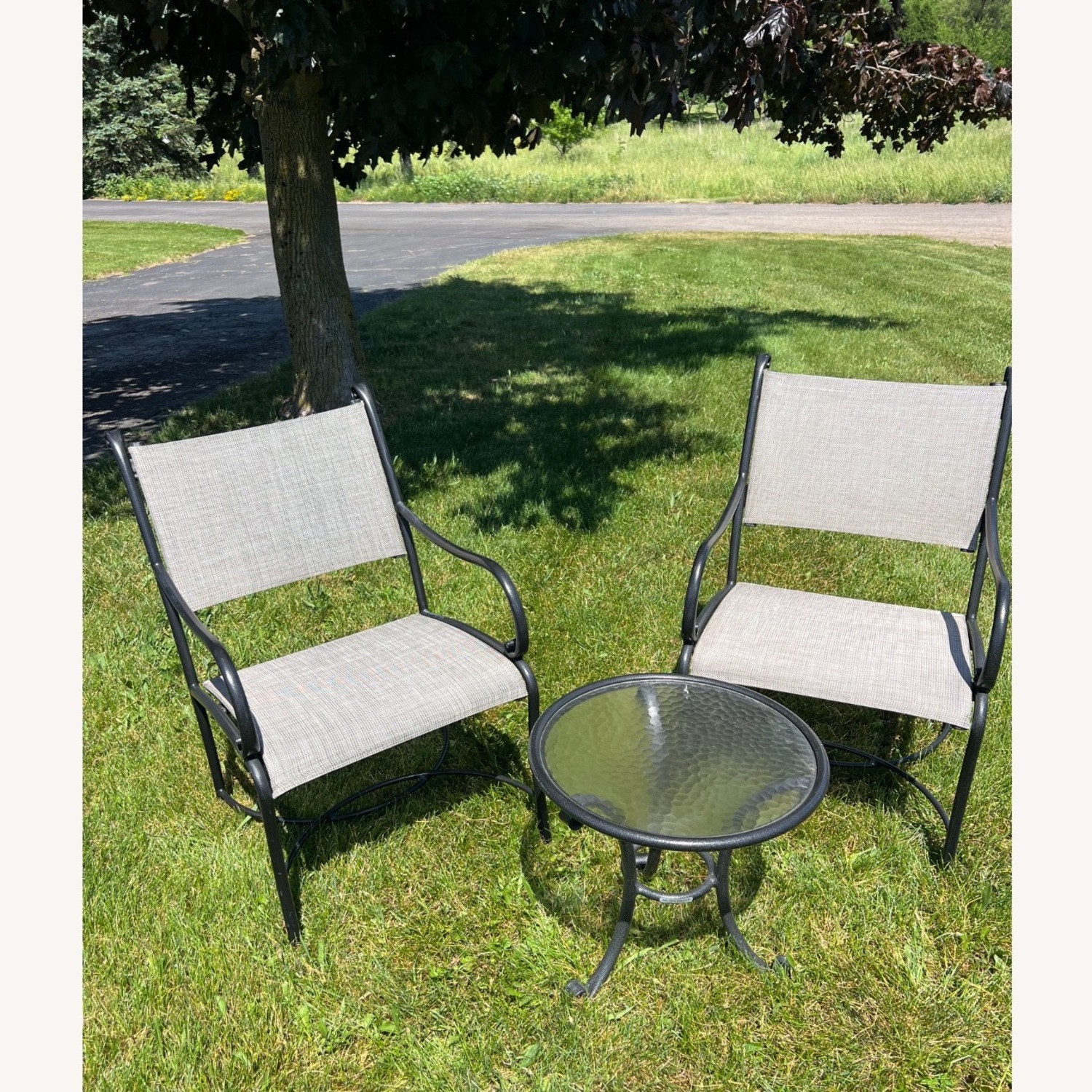 Vintage Brown Jordan 3 Piece Patio Set - image-3