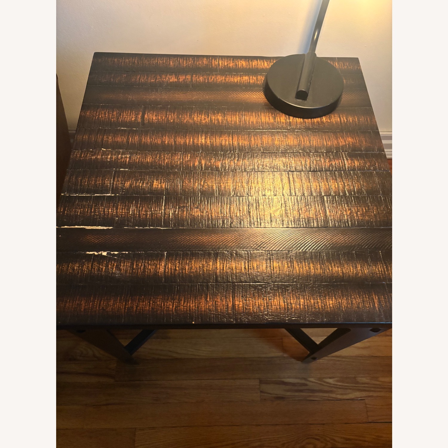Bob's Discount Furniture Dark Brown Side Table - image-2