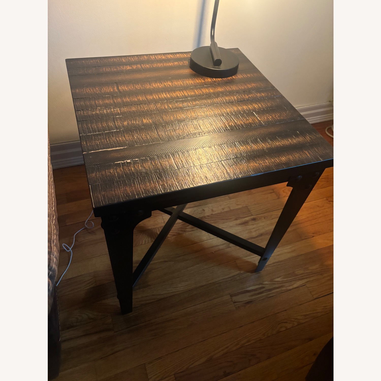 Bob's Discount Furniture Dark Brown Side Table - image-3