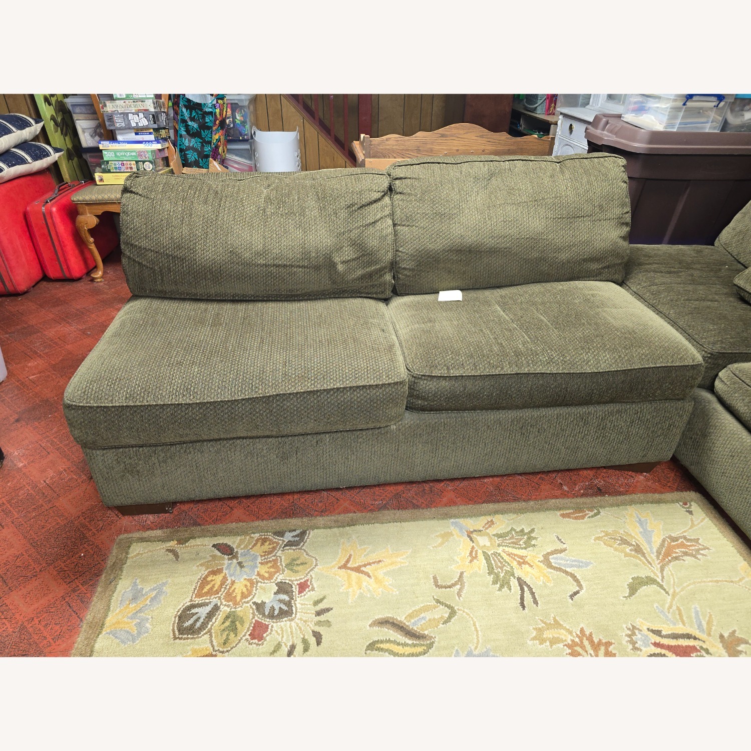 2 Seater With Pull Out Couch - image-3