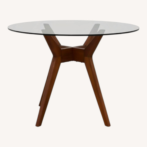 Used West Elm Jensen Round Table 42" for sale on AptDeco