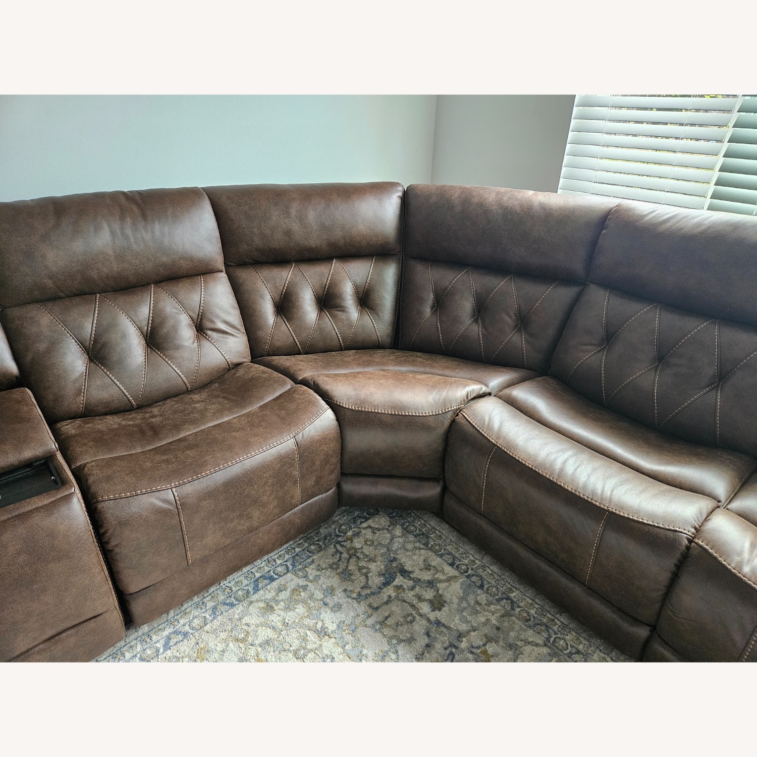 Power Reclining Sectional - image-6