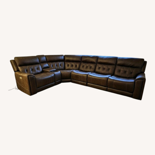 Used Power Reclining Sectional for sale on AptDeco
