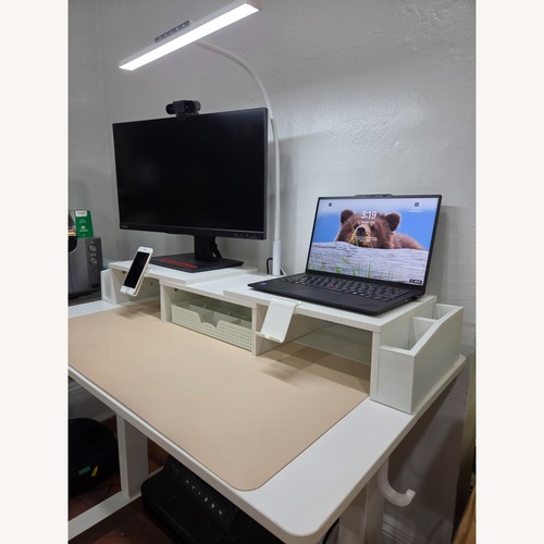 Used Electric Standing Computer Desk Workstation for sale on AptDeco