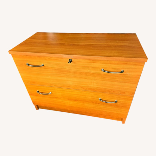 Used Denmark 2 Drawer Lateral File Cabinets x 2 for sale on AptDeco
