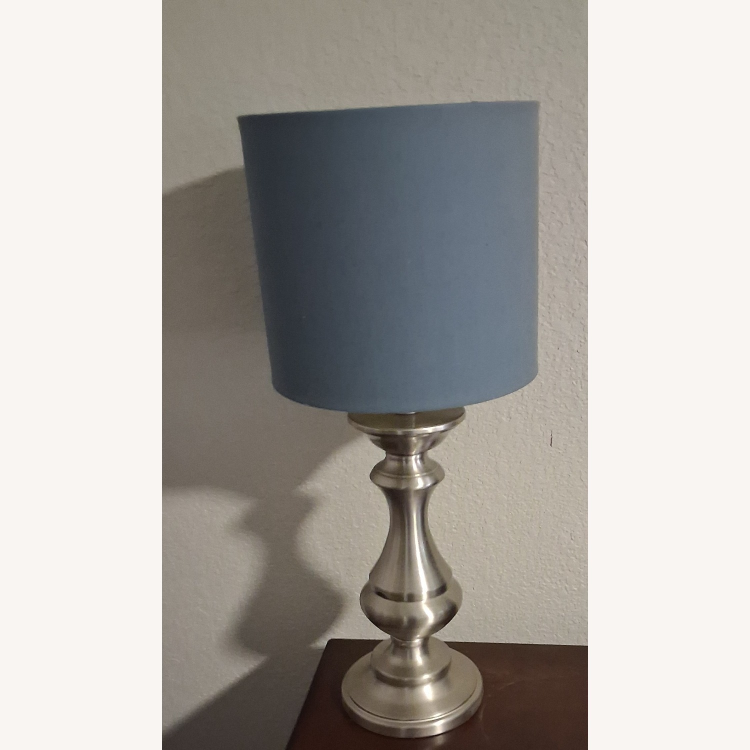 At Home Silver Metal Table Lamps - image-2