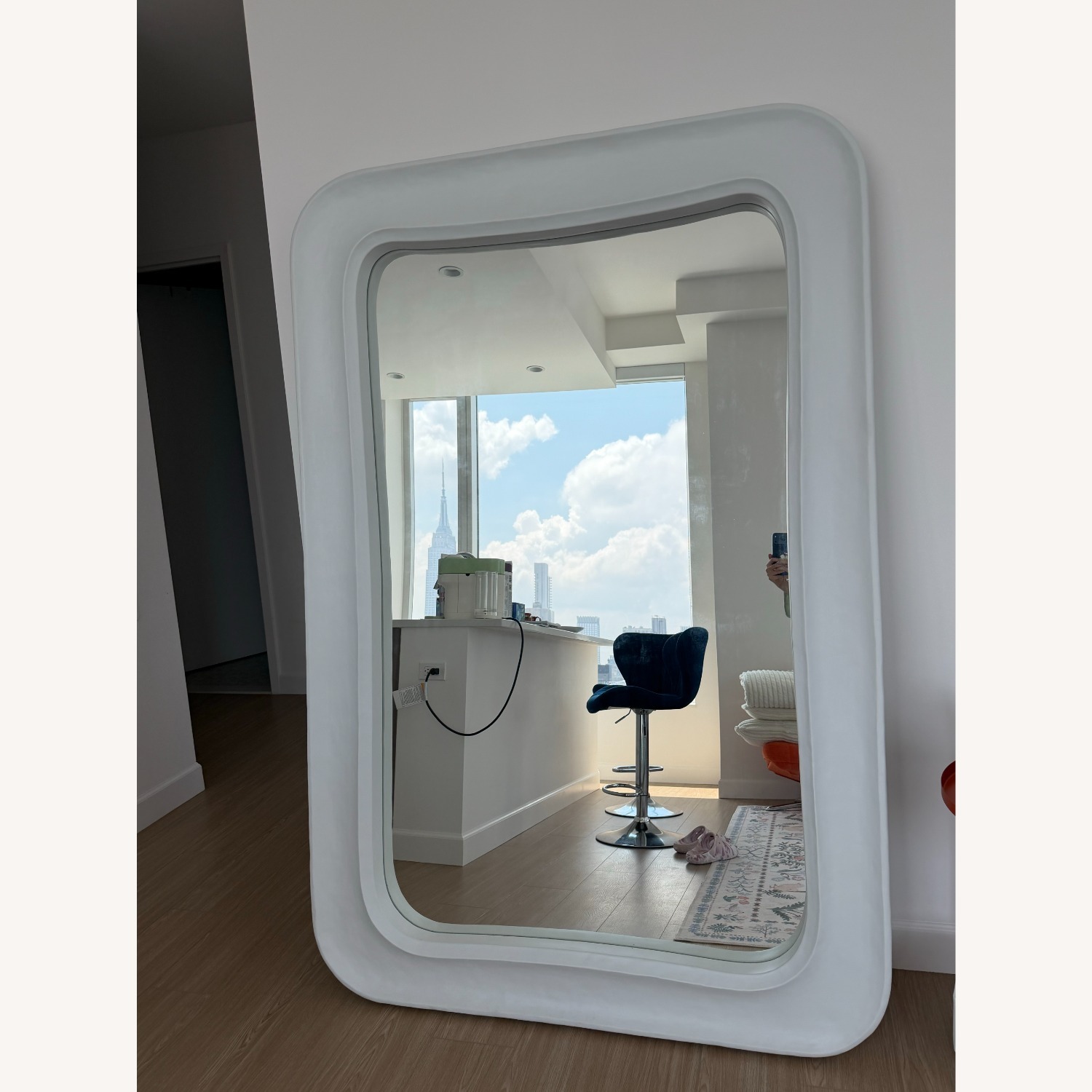 CB2 Pelicano Plaster Floor Mirror 48"x72"  - image-2