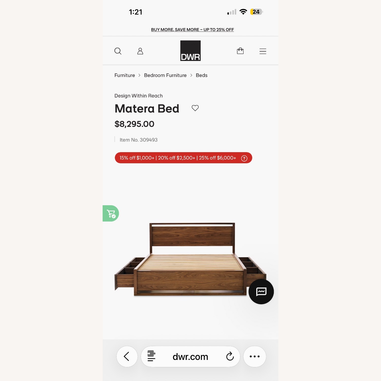 Design Within Reach Matera Queen Bed - image-11