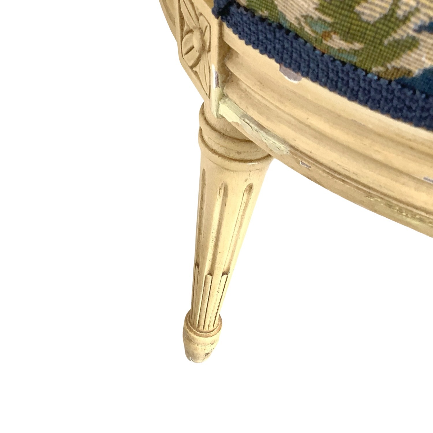 Louis XVI Style Provincial Fauteuil Armchair - image-15